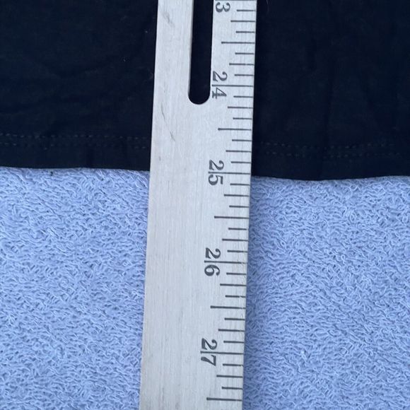 Babaton Aritzia Norris Shirt Women's Size Large Black 3/4 Sleeve Side Slits Top - Picture 12 of 15